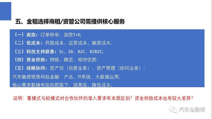 汽车消费模式革新对融资租赁的启迪 河北金租谢胜立观点分析